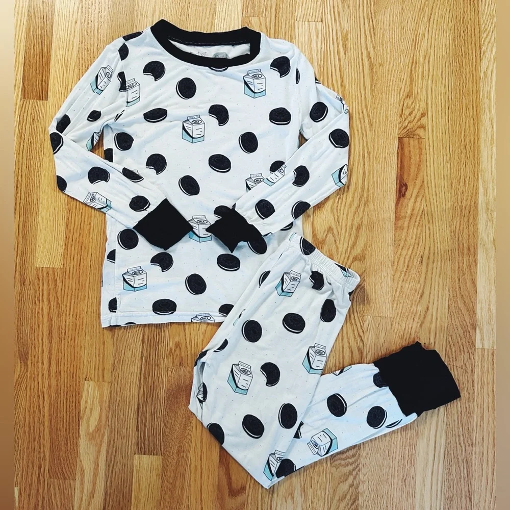 Peregrine Kidswear Cookies and Cream 2-piece Pajama Set - Picture 1 of 4